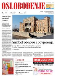 Oslobođenje - broj 25414, 26. avg 2017.