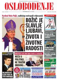 Oslobođenje - broj 24.083, 23. dec 2013.