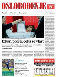Oslobođenje - broj 25814, 8. okt 2018.