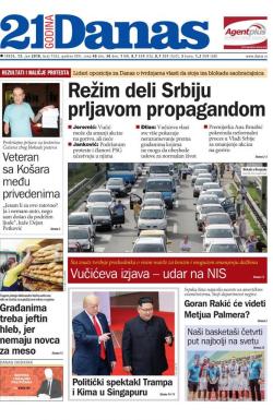 Danas - broj 7562, 13. jun 2018.