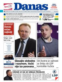 Danas - broj 6009, 13. mar 2014.