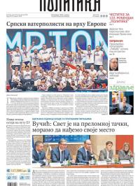 Politika - broj 40279, 26. jan 2026.