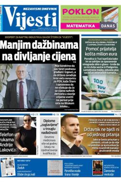 Vijesti - broj 10008, 14. mar 2026.