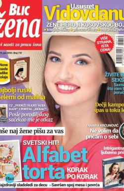 Blic Žena - broj 710, 23. jun 2018.