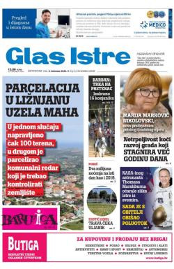 Glas Istre - broj 212, 4. avg 2022.