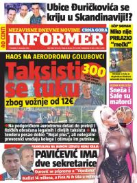 Informer CG - broj 1403, 5. dec 2016.