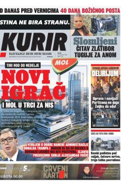 Kurir - broj 4221, 28. nov 2025.