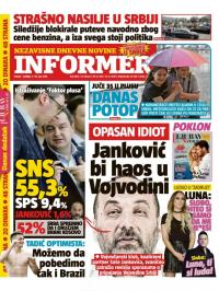 Informer - broj 1863, 9. jun 2018.