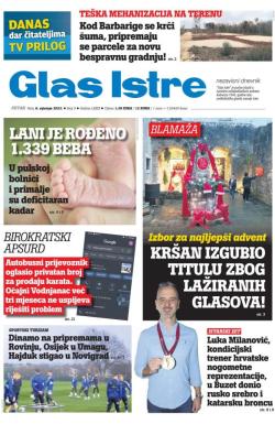 Glas Istre - broj 5, 6. jan 2023.