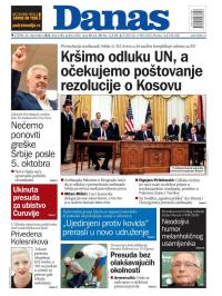 Danas - broj 8380, 8. sep 2020.