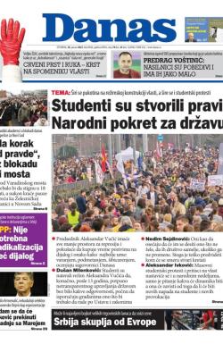 Danas - broj 9826, 30. jan 2025.