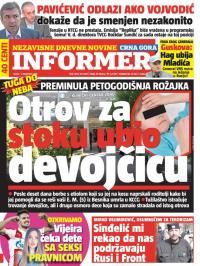 Informer CG - broj 1405, 7. dec 2016.