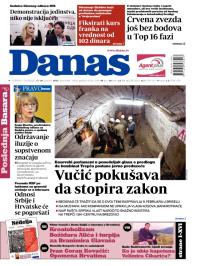 Danas - broj 6319-6320, 17. jan 2015.