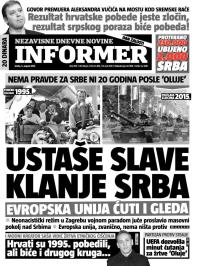 Informer - broj 991, 5. avg 2015.
