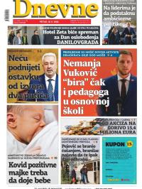 Dnevne novine - broj 3148, 12. nov 2021.