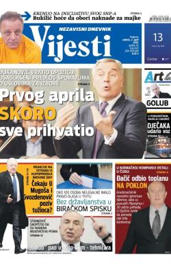 Vijesti - broj 6473, 2. apr 2016.