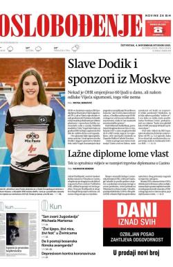 Oslobođenje - broj 26831, 4. nov 2021.