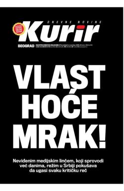 Kurir - broj 634, 9. nov 2015.