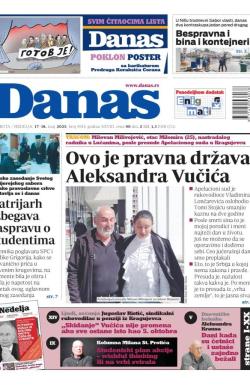 Danas - broj 9914, 17. maj 2025.