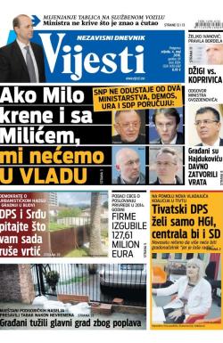 Vijesti - broj 6504, 4. maj 2016.