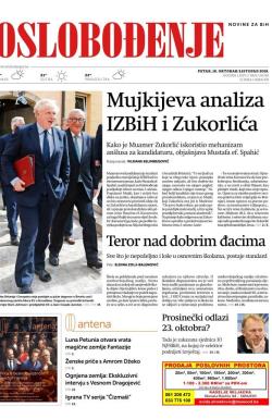 Oslobođenje - broj 26182, 18. okt 2019.