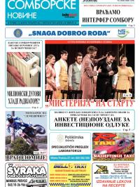 Somborske novine - broj 3145, 3. okt 2014.