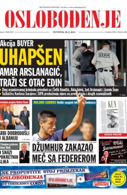 Oslobođenje - broj 24.604, 28. maj 2015.