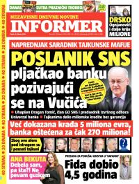 Informer - broj 543, 14. feb 2014.