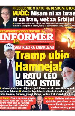 Informer - broj 4220, 2. mar 2026.