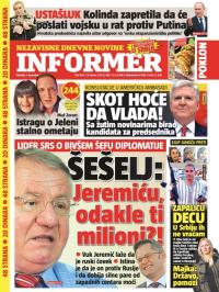 Informer - broj 1400, 1. dec 2016.