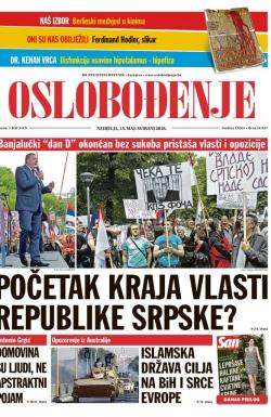 Oslobođenje - broj 24.957, 15. maj 2016.