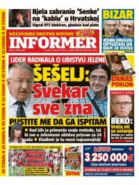 Informer - broj 1686, 7. nov 2017.
