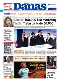 Danas - broj 5849, 4. okt 2013.