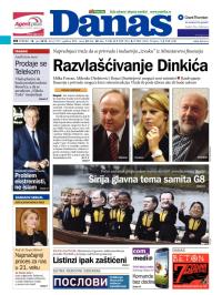 Danas - broj 5741, 18. jun 2013.