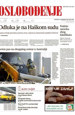 Oslobođenje - broj 25232, 22. feb 2017.