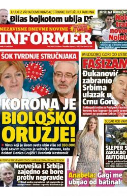 Informer - broj 2459, 27. maj 2020.