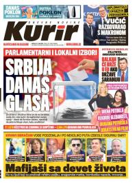 Kurir - broj 2279, 21. jun 2020.