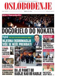 Oslobođenje - broj 24.137, 15. feb 2014.