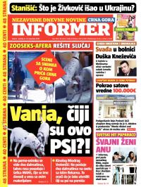 Informer CG - broj 768, 8. nov 2014.