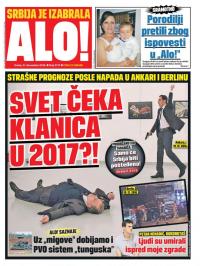 Alo - broj 3172, 21. dec 2016.