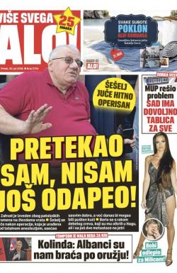 Alo - broj 3734, 20. jul 2018.