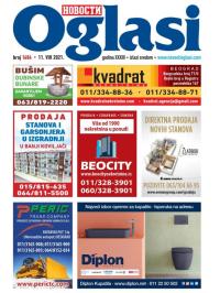 Novosti oglasi - broj 1684, 11. avg 2021.