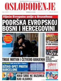 Oslobođenje - broj 24.441, 16. dec 2014.