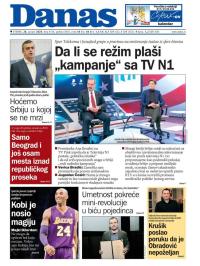 Danas - broj 8156, 28. jan 2020.