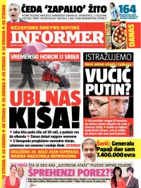 Informer - broj 616, 15. maj 2014.