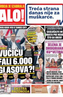 Alo - broj 3258, 21. mar 2017.