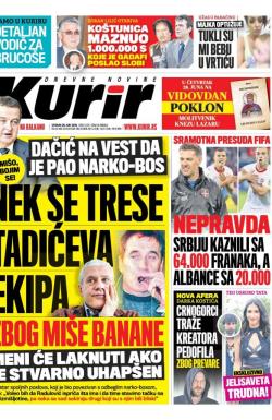 Kurir - broj 1574, 26. jun 2018.