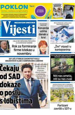 Vijesti - broj 9661, 21. mar 2025.