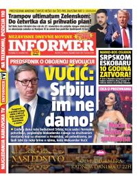 Informer - broj 4142, 24. nov 2025.