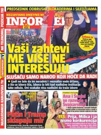 Informer - broj 3981, 19. maj 2025.